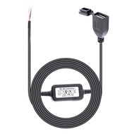 Portable Motorbike Handlebar Charger USB 12-24V Power Adapter for Cellphone GPS