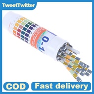 TweetTwitter 150 Strips Bottled PH Test Strip Full Range 0-14 pH Acidic Alkaline Indicator MY