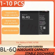 3.7V 970mAh battery BL-6Q rechargeable battery suitable for Nokia 6700C/6700 mobile phone battery