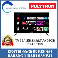 POLYTRON SMART ANDROID TV DIGITAL PLD- 32 AG9953 TV LED 32" / 32 INCH