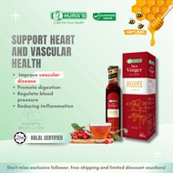 HURIX'S besVinger Hawthorn Honey Vinegar 265ml | Promote Digestion | Lower Blood Sugar | Cuka Madu |