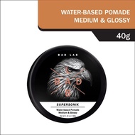 BadLab Hair Clay Hair Pomade Hair Wax 70g Hair Styling Water Based Pomade Sculpting Hair Clay Glossy
