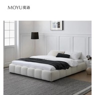 Base Only Lamb Velvet Bed Katil Baldu Katil Single Super Single Queen King Tambah Foam Tilam