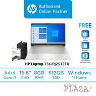 HP Laptop Natural Silver (15.6") 15s-fq2512TU
