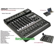 Mixer Ahley Remix-802 Mixer Ashley 8 Channel Usb Bluetooth