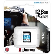 Kingston 128GB Canvas Go! Plus UHS-I SDXC Memory Card (SDG3/128GB)