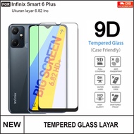 LAYAR Tempered Glass Screen Infinix Smart 6 Plus Screen Protector