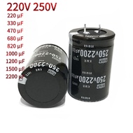 Horn Electrolytic Capacitor 250V220UF 330UF 470UF 680UF 1,000UF 1500UF 2200UF