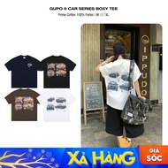 T-Shirt "CAR SERIES" GUPO Form Boxy 100% Cotton Unisex Local Brand - TSC01