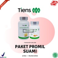 Paket Volcano Tiens - Promil Suami - Muncord - Zinc - Kesuburan Pria