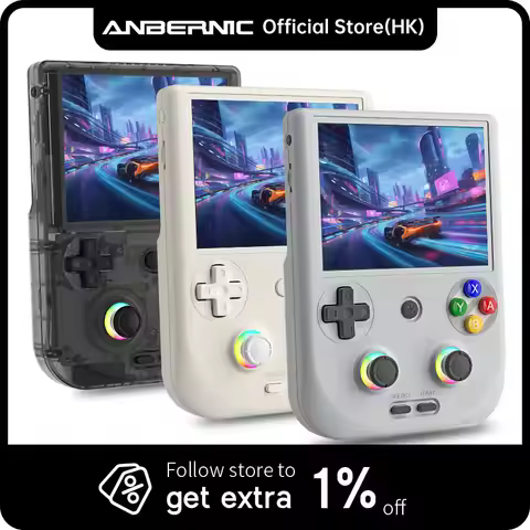 Anbernic RG406V Handheld Game Console RG 406V 4-inch IPS Multi-touch Screen Retro Game Console 128G 