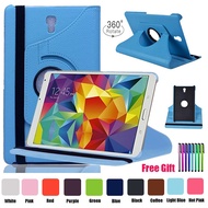 For Samsung Galaxy Tab S 8.4 T700 T705 360°Rotate Stand Leather Case Cover