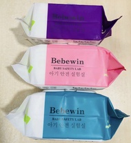 Set 5 gói khăn giấy ướt cao cấp BEBEWIN 150gram không mùi không hoá chất an toàn cho da/khăn giấy sx