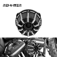 Black & Chrome Air Filter Cleaner For Harley Sportster Iron 883 1200 2004-2022