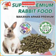 HOT SALE MAKANAN ARNAB Premium Rabbit Food Pellet Dedak Arnab Murah Rabbit Feed suitable for arnab dan guinea pig 兔子饲料 1KG