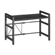 WEILIANG Microwave Rack Adjustable Oven Stand Microwave Pull Out Rack Spice Rack Kitchen Sink Organi