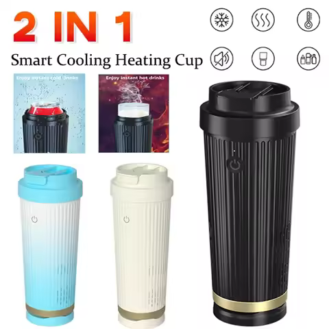 Smart 2 In 1 Car Heating Cooling Cup for Coffee Miik Drinks Electric Beverage Warmer Cooler Holder M