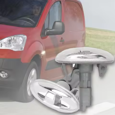 2Pcs 12V 55W Side Indicator Replace 6325.G3 Side Marker Light Side Turn Signal Lamp for C1 C2 C3 Pic