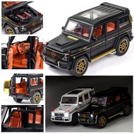 [Mercedes-Benz G-Klasse G63]Diecast Car Model Metal Pull Back Car Diecast Model Toy Vehicle Sound Li