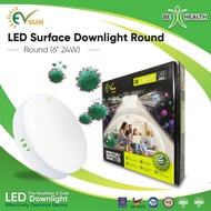EV SUN LED SURFACE DOWNLIGHT 6'' ( ROUND & SQUARE )