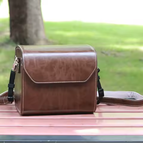 Retro Camera Bag For Fujifilm X10 X20 X30 X70 X100 X100V/Sony ZVE10/Panasonic GF8LX100m2 Camera Acce