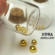 🔥HOT ITEM🔥XERA Small gold bean/0.5g/Biji emas/小金豆/999.9%/Pure gold/0.5克/足金/emas 24k/24k gold