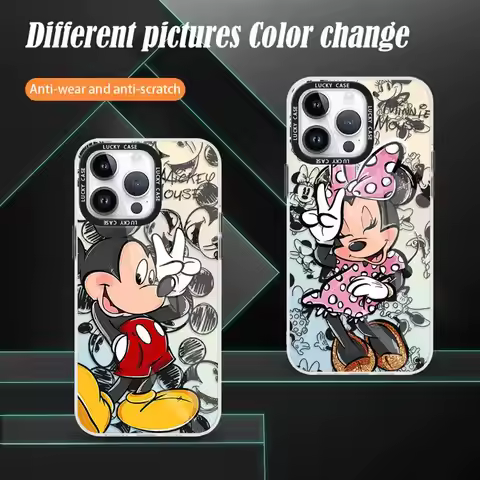 Disney Mickey Minnie Mouse Phone Case for Vivo Y50 Y51 2020 Y75 Y77 5G Y53S Y91C Y100 5G V20 V23 5G 