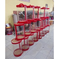 Tabung Auqarium Es buah Acrylic D30 T50 cm 33 liter Tempat Minuman ES Akrilik