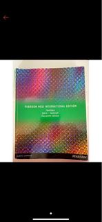 Pearson new international edition textiles  輔大織品用書 原文書 織品科學