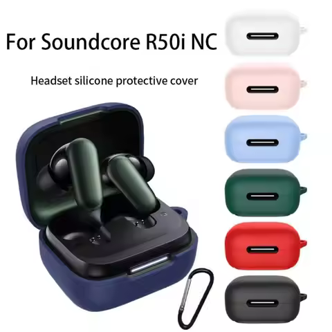 Anti-Fall Earphone Case Silicone Shockproof Bluetooth Headphone Protective Case Washable Dustproof f