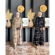 DRESS LABUH MUSLIMAH TREND TERKINI/ JUBAH MODEN LABUH BUTANG PENUH/ DRESS RAYA/ BAJU RAYA 2022