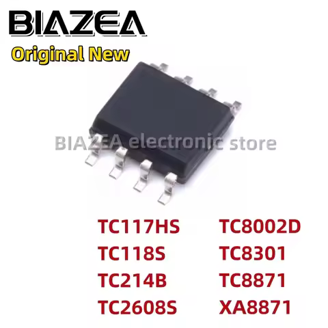 20piece TC117HS TC118S TC214B TC2608S TC8002D TC8301 TC8871 XA8871 SOP8 Driver Chip
