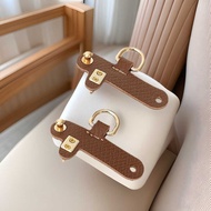 Long Xiang Bag mini Bag 0.9cm#1. 2cm Perforation-Free GS Cowhide Leather Buckle Accessories Crossbod