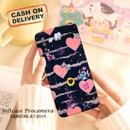 HP Samsung Softcase 2018A7 - Casing Samsung A7hp - Cellphone protector - Samsung Softcase 2018A7 - C