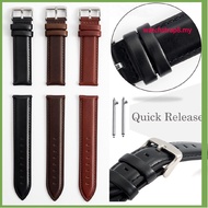 18mm 20mm 22mm Leather Wrist Band Quick Release Watch Strap For Fossil Huawei Universal1205