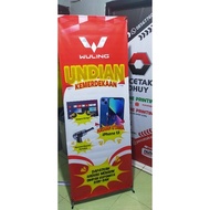 X Banner Stand Banner/ Event/ Suitable for all Event Designs bebas