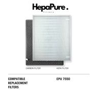 Europace EPU 7550 Compatible Replacement Filters [HepaPure]