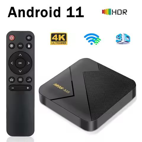 M98 M5 Android 11 TV box 1GB 8GB 4G Wifi 4K HDR Video Media Player Set Top Box Smart IPTV