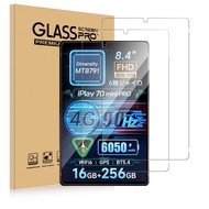 【2枚入り】For Alldocube iPlay60 mini Pro/Turbo/iPlay 70 mini Pro ガラスフィルム 8.4インチ Kluso 旭硝子製 高硬度9H 防指紋 耐衝撃