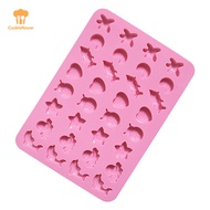 CKFR Marine Life Gummy Mold Silicone Chocolate Mold Party Baking Mold Fire Paint Wax Pellet Mold Epo