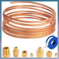 (XCTS) 72inch Oil Pressure Gauge Tubing KitSet of Copper Tube with 1/4inch X1/8inch NPT1/8inch NPT M