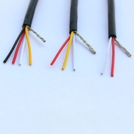 100Meters UL2547 Signal Shielded Cable 28AWG 4Cores PVC Insulated Tinned Copper Cable Multicores Shi