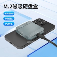 Penutup Pemacu Keras Magnet Magnet M.2 Pemacu Keras Mudah Alih PD100W Pengecasan Pantas 10Gbps Trans