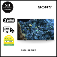 SONY A80L | 4K OLED TV BRAVIA XR ULTRA HD HIGH DYNAMIC RANGE (HDR) SMART TV (GOOGLE TV) - 55'' , 65''