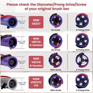Retail Wheels & Roller Brush Kit Replacement For Dyson V10 SV12 Vacuum Cleaner  Parts,For Dyson V10 