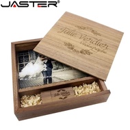 Album foto jaster maple wood usb+box memory stick pendrive 8