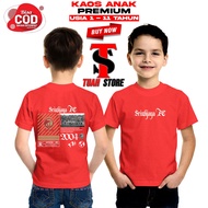 TuahStore - kaos anak - KAOS SRIWIJAYA FC - t-shirt laki-laki perempuan cowok cewek premium - kaos a