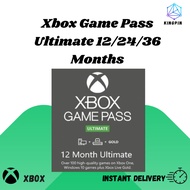 Xbox Game Pass Ultimate :  Xbox Cloud Gaming PC Game Pass 12 Month / 24 Months / 36 Months Subscript