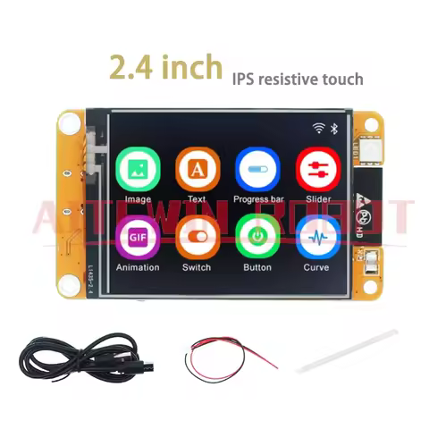 ESP32 Arduino LVGL WIFI&Bluetooth Development Board 2.4 inch 240*320 Smart Display Screen 2.4inch LC