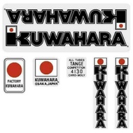 Decal set bmx kuwahara Sticker bmx decal set bmx kuwahara